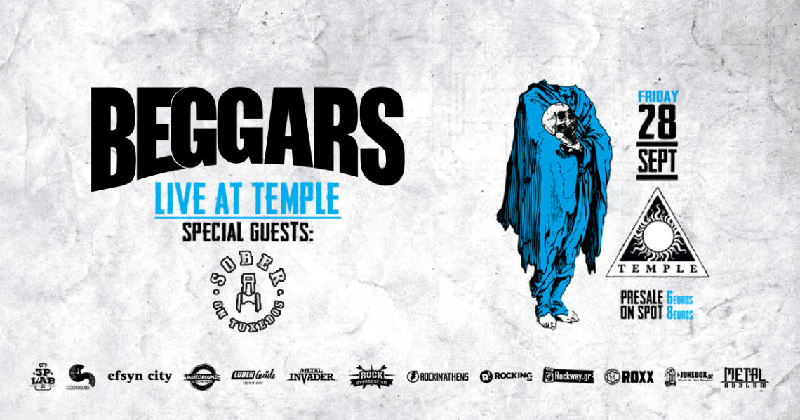 Οι Beggars παρουσιάζουν το «The Day I Lost My Head» ζωντανά στο Temple - Roxx.gr