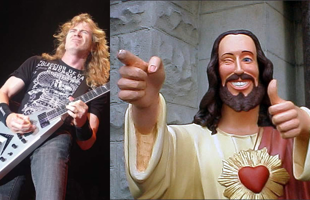 Ο Mustaine έχει προσωπική σχέση με τον Ιησού