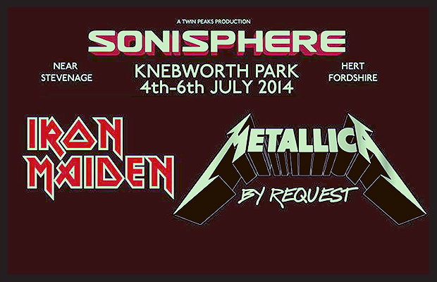 Τινάζει τη μπάνκα το Sonisphere με Metallica και Maiden