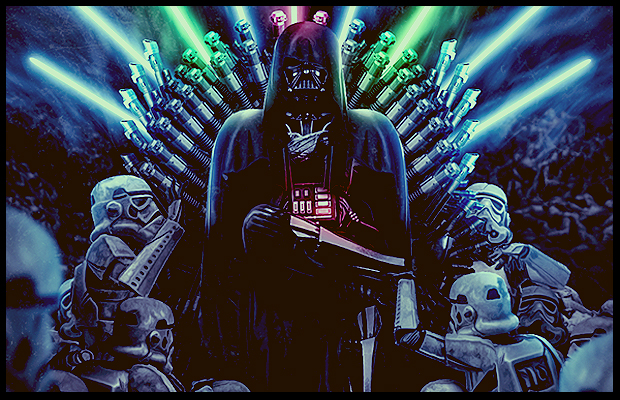 Ο Darth Vader στο θρόνο του Game of thrones!