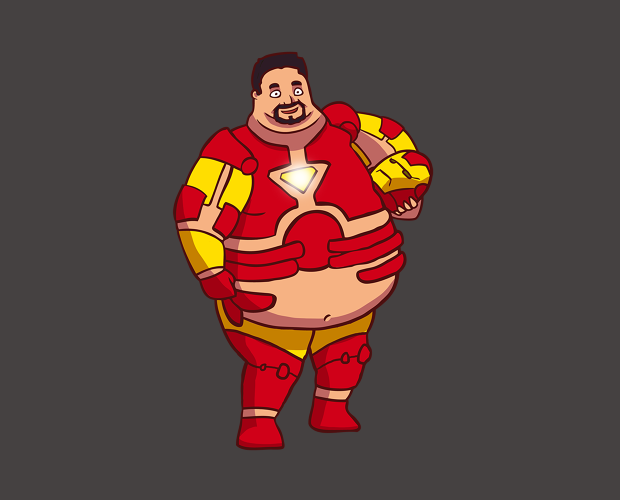 iron man fat