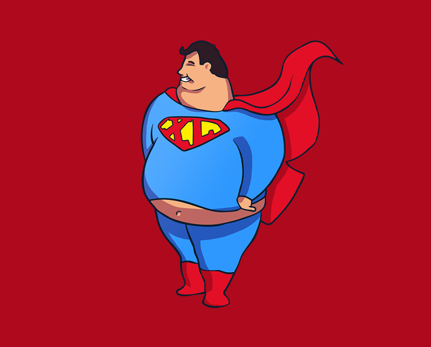 superman fat