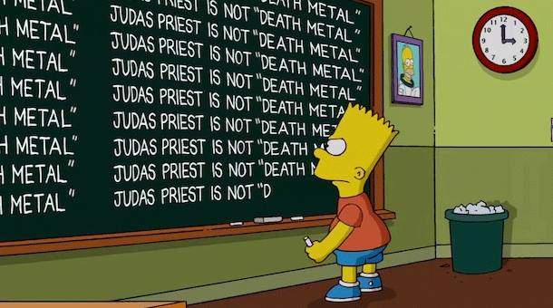 Οι Simpsons ζήτησαν συγνώμη που αποκάλεσαν Death Metal τους Judas Priest