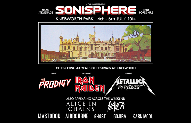 Alice In Chains, Slayer, Mastodon και Ghost στο Sonisphere