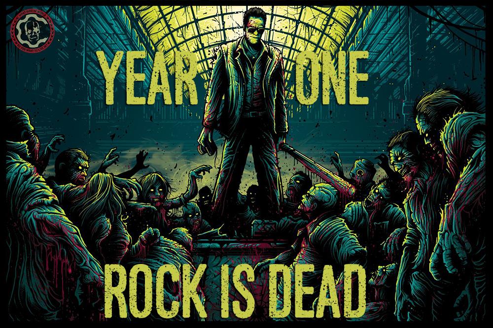 Ένας χρόνος Rock is Dead