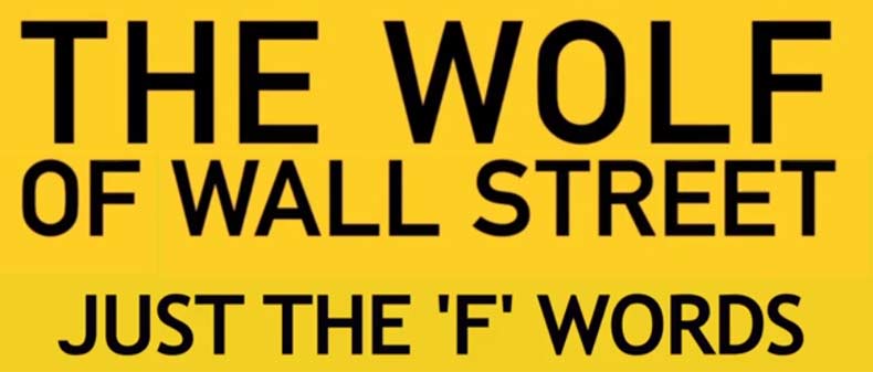 Όλες οι “F” λέξεις από το Wolf of Wall Street σε ένα βίντεο