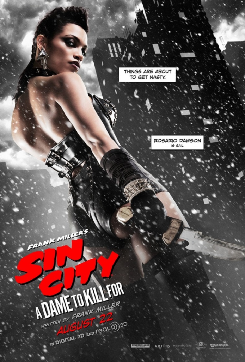 Η Rosario Dawson «σκοτώνει» στο νέο Sin City