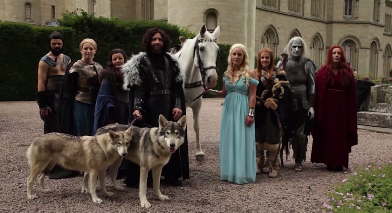 Να και ένας γάμος του Game of Thrones που δεν κατέληξε σε μακελειό