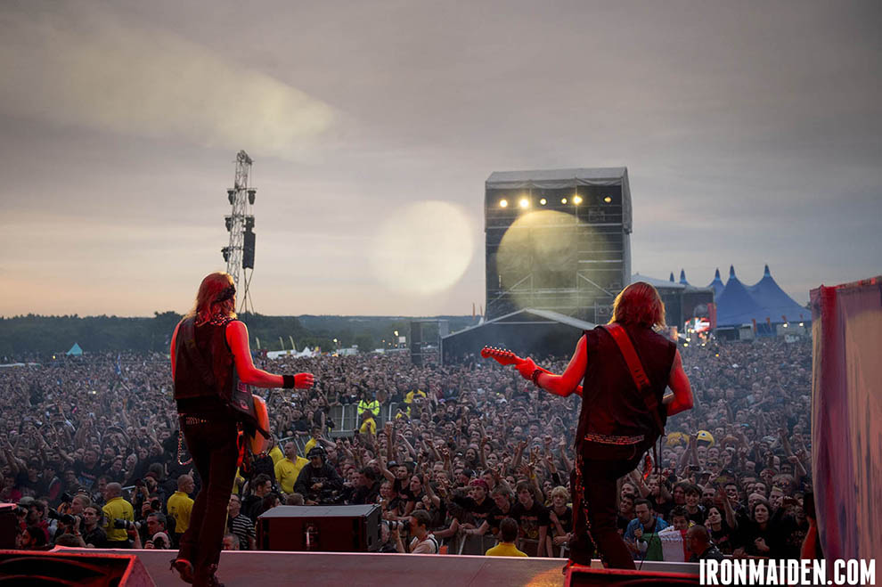 Δέκα εντυπωσιακές εικόνες από την εμφάνιση των Iron Maiden στο Sonisphere
