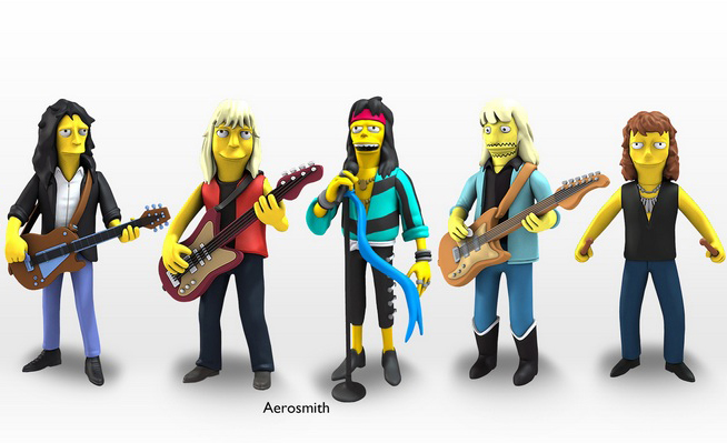 Οι Aerosmith και ο Stephen King κουκλάκια των Simpsons