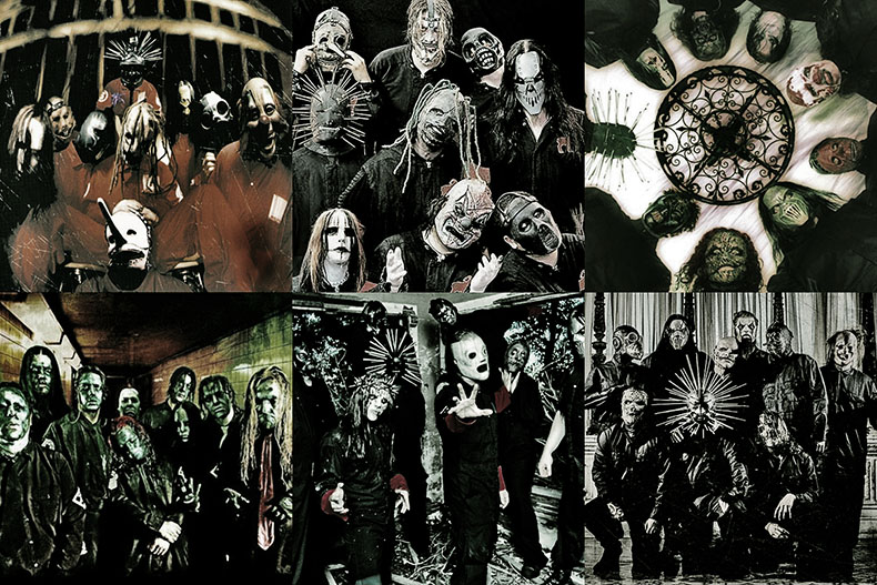 Οι μάσκες των Slipknot στο πέρασμα των χρόνων