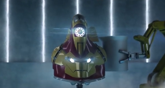 Ο Iron Man είναι σίδερο. Από αυτά που σιδερώνουν!