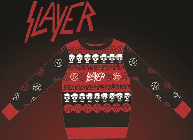 Το χριστουγεννιάτικο πουλόβερ των Slayer είναι εδώ!