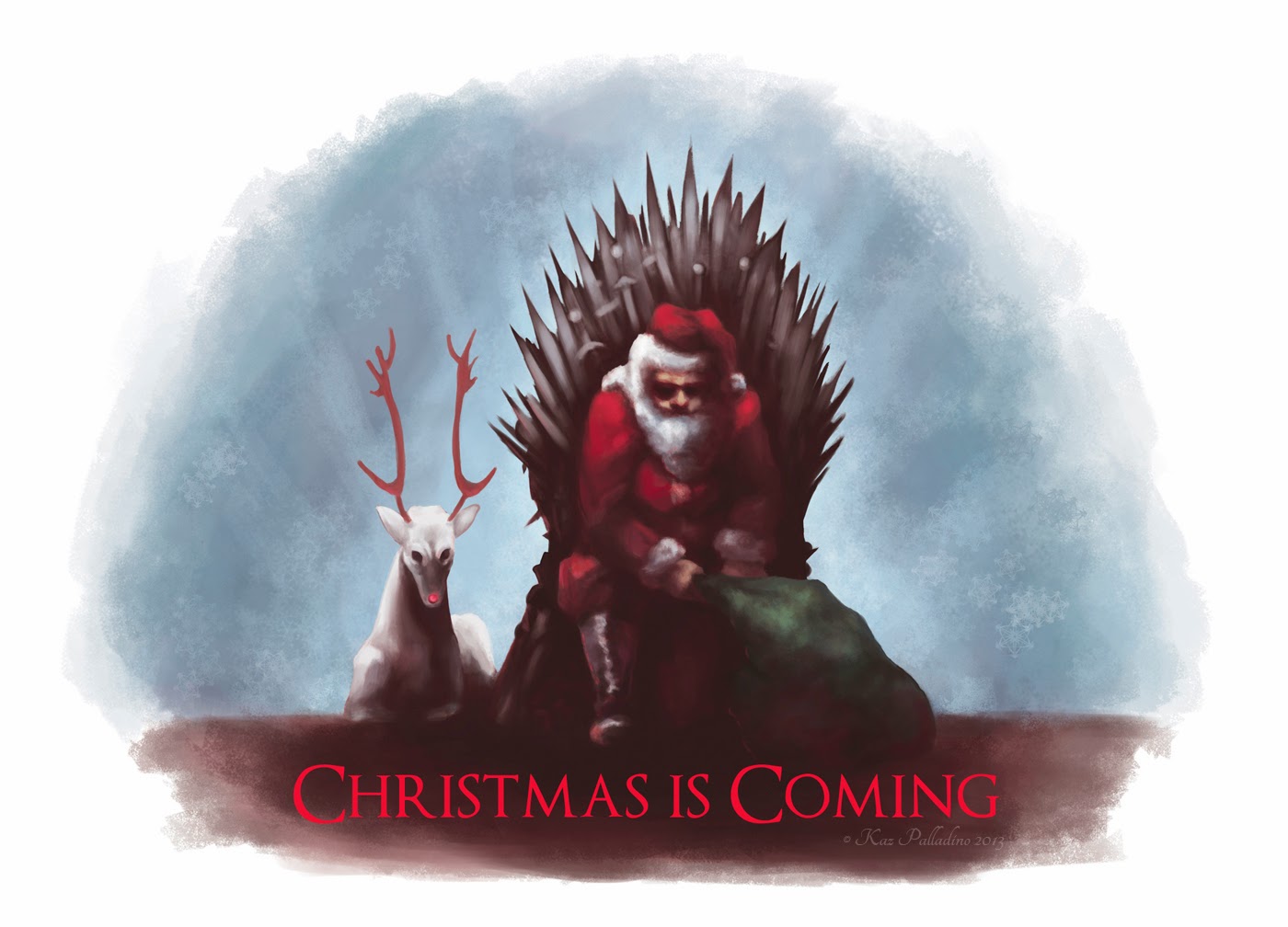 winter is coming card