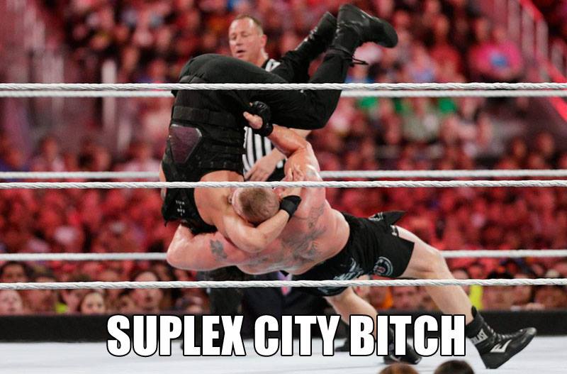 Οι καλύτερες αντιδράσεις στο “Suplex City Bitch” του Brock Lesnar