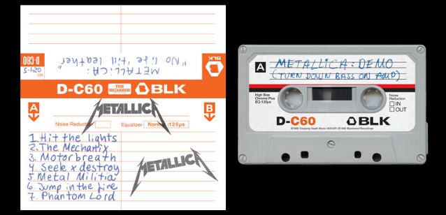 Οι Metallica κυκλοφορούν σε κασέτα (!) το θρυλικό demo τους