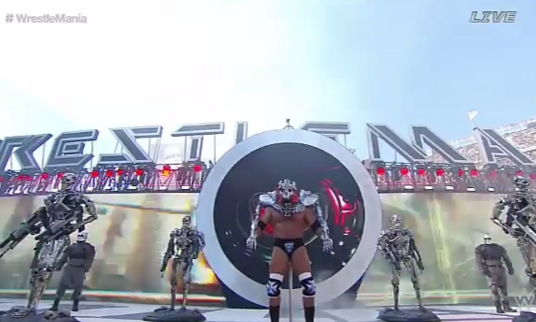 Δείτε την εντυπωσιακή αλά Terminator είσοδο του Triple H στη Wrestlemania
