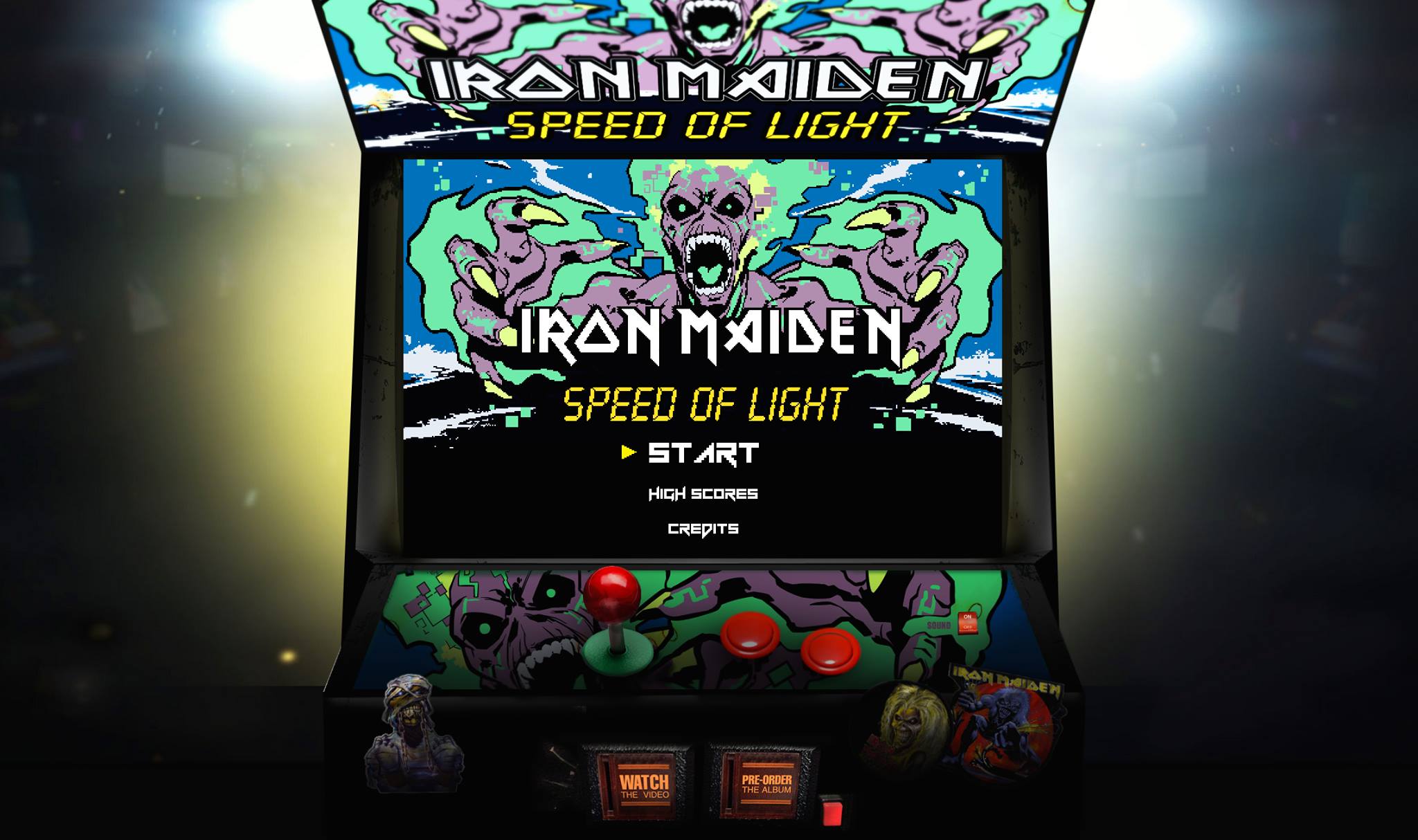 Παίξτε τώρα το online παιχνίδι των Iron Maiden με τον Eddie