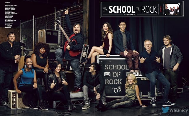 Οι πρωταγωνιστές του School of Rock παίζουν ζωντανά ένα από τα τραγούδια της ταινίας