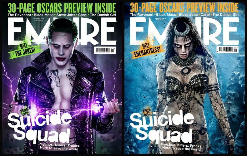 Εκπληκτικά εξώφυλλα για το Suicide Squad με Joker και Enchantress