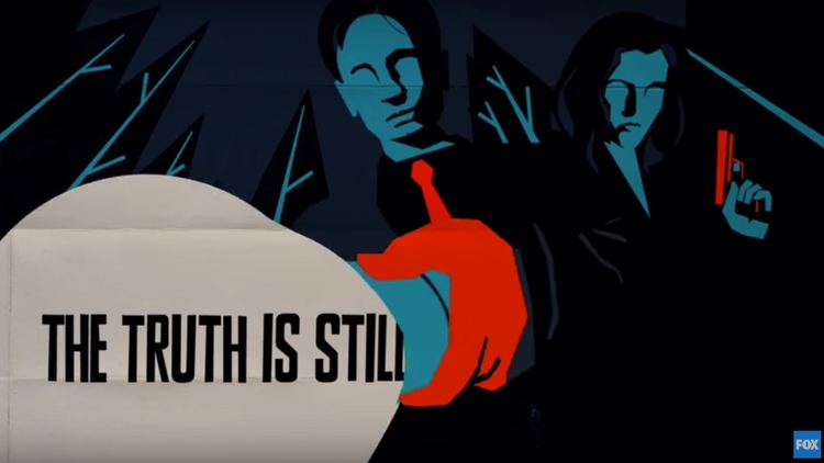Φανταστικό animation promo για τα X-Files