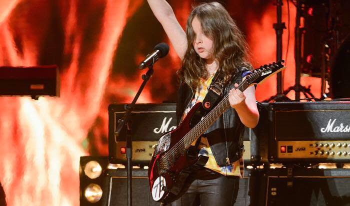 10χρονος πιτσιρικάς σαρώνει το Αυστραλία έχεις Ταλέντο παίζοντας Metallica