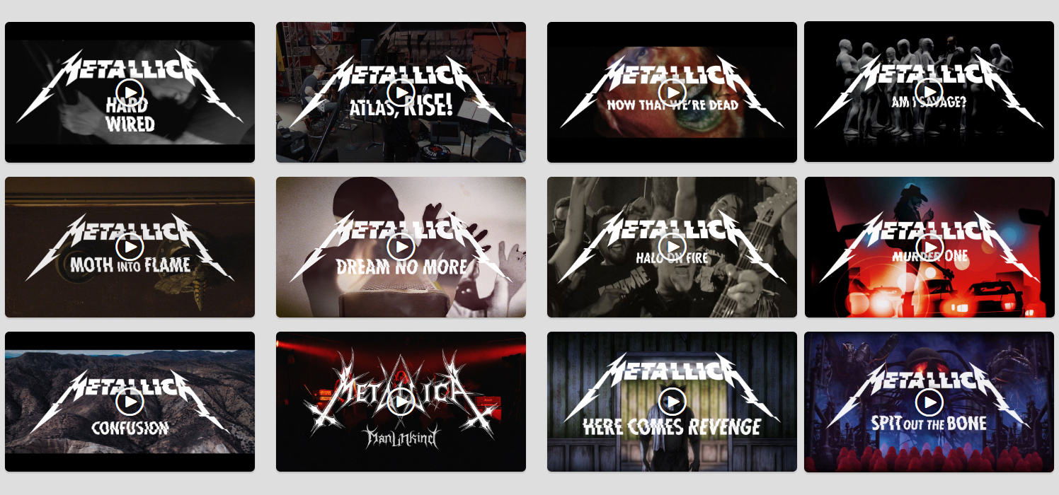 Ακούστε και… δείτε ολόκληρο το νέο άλμπουμ των Metallica!