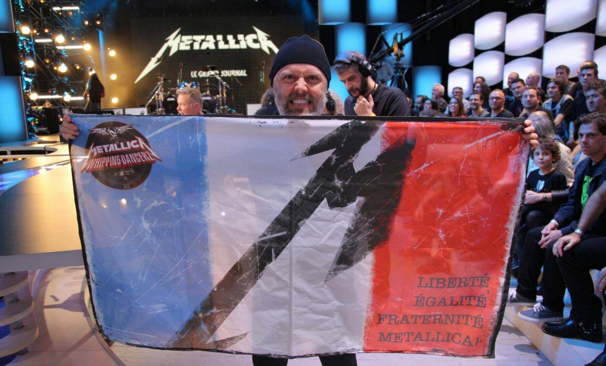 Σαρωτική εμφάνιση των Metallica στη γαλλική τηλεόραση