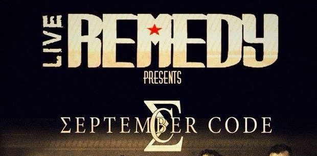 16 Δεκεμβρίου: Oι Σeptember Code στο Remedy Live Club