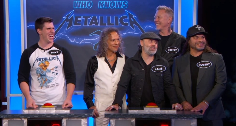 Οι Metallica νίκησαν οπαδό τους σε… τηλεπαιχνίδι με ερωτήσεις για την ιστορία τους