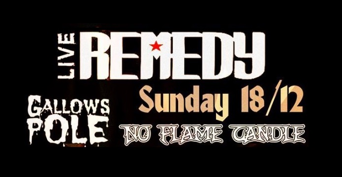 Απόψε στο Remedy: Headbanging Sunday με No Flame Candle & Gallows Pole!