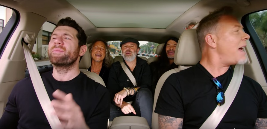 Οι Metallica τραγουδάνε το Diamonds της Rihanna στο νέο trailer του Carpool Karaoke!