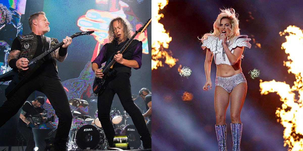 Lady Gaga: «Οι Metallica παίζουν αυτή την εποχή καλύτερα από ποτέ»