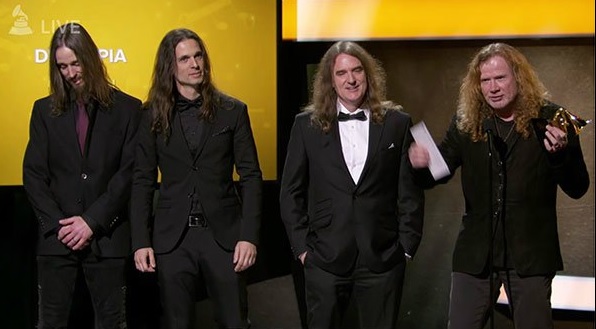 Στους Megadeth το metal Grammy την ώρα που έπαιζε το Master of Puppets