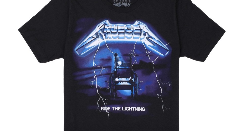 Τα εξώφυλλα των Metallica μετατρέπονται σε μπλουζάκια του Freddy Krueger