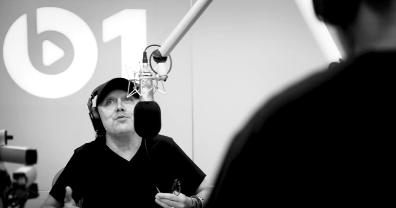 Ο Lars Ulrich παραλιγο να κάνει εκπομπή στο Roxx Radio αλλά μας πρόλαβε η Apple