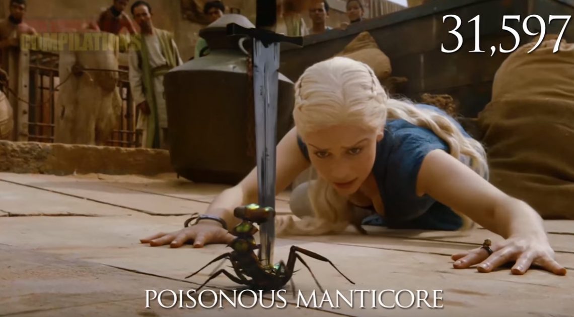 Όλοι οι θάνατοι στο Game of Thrones (και οι 150.000) σε ένα βίντεο!