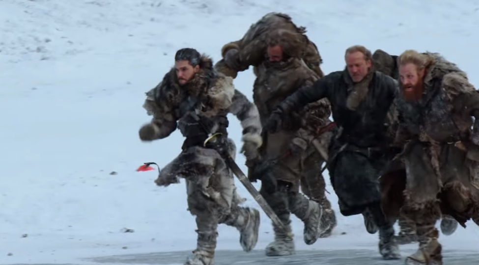 Έτσι γυρίστηκε η μάχη της φωτιάς και του πάγου στο Game of Thrones