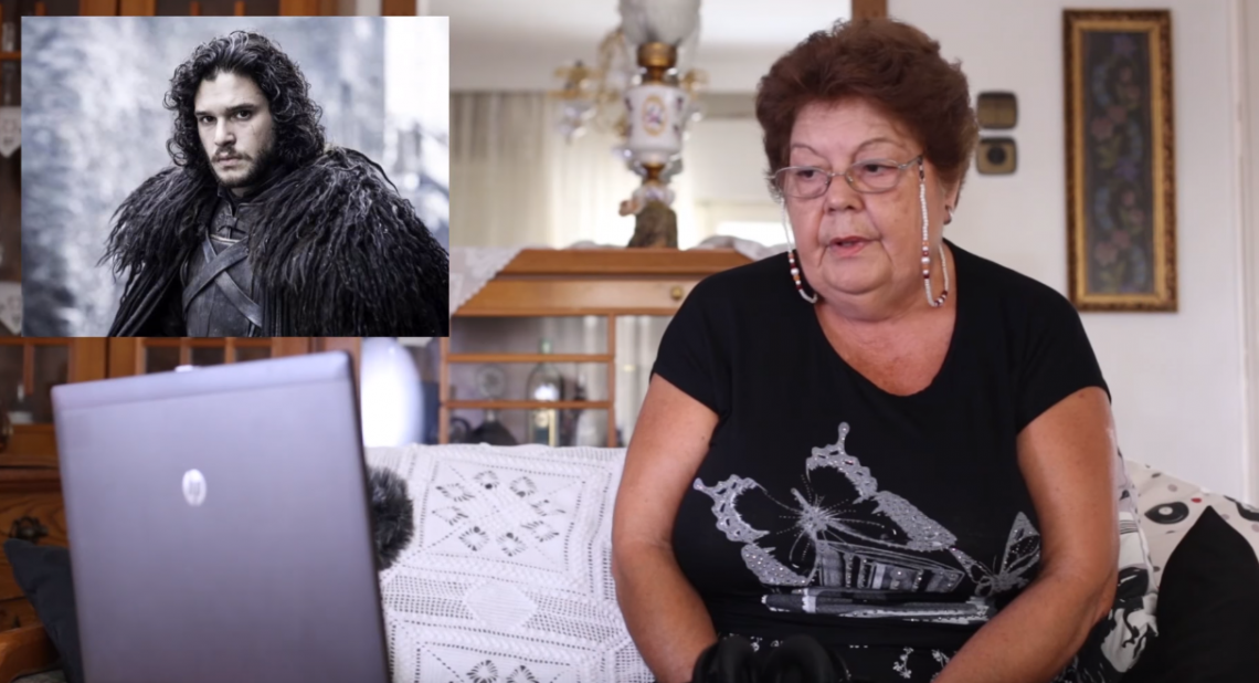 Ελληνίδα γιαγιά αντιδρά στο Game of Thrones: «Μπράβο Τζον»!