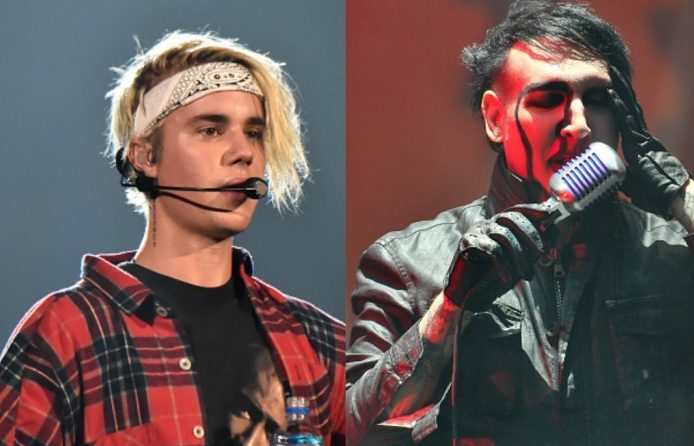O Justin Bieber ζήτησε ταπεινά συγγνώμη από τον Marilyn Manson για τη μαλακία του