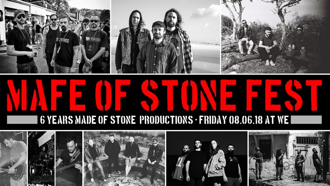 Η Made of Stone κλείνει τα 6 χρόνια και το γιορτάζει με το απόλυτο indoor festival