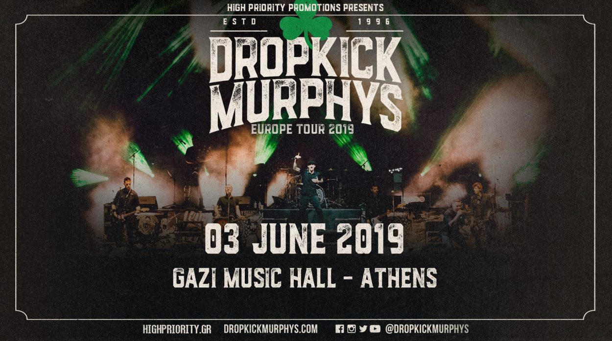 Φανταστικό βίντεο για την επιστροφή των Dropkick Murphys στην Αθήνα