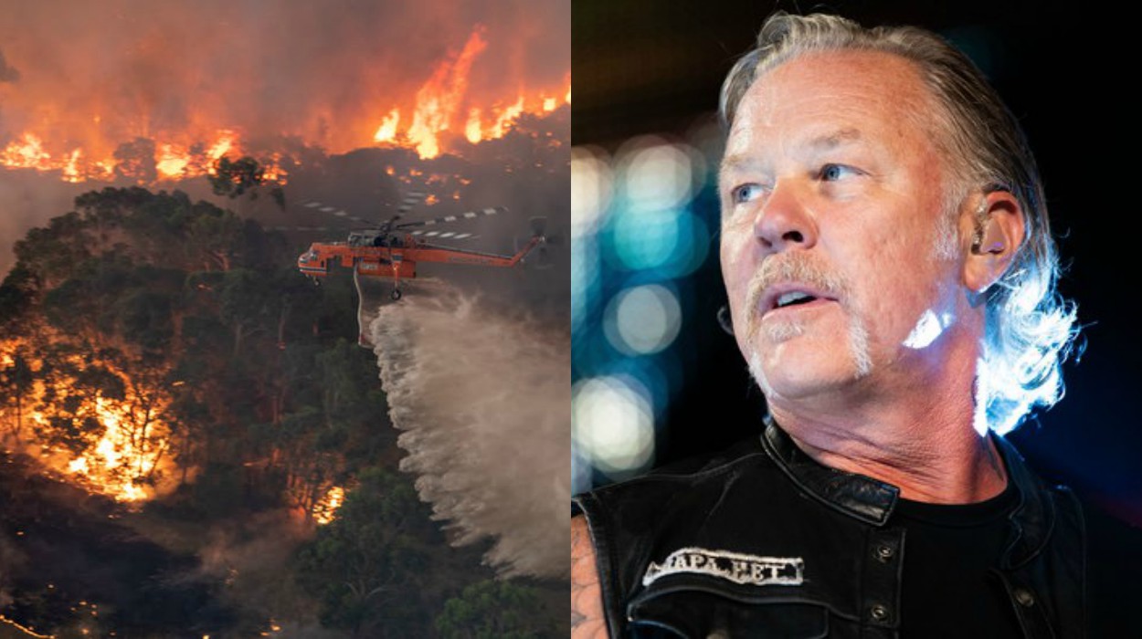 Metallica: 500.000 δολάρια στους πληγέντες από τις φωτιές στην Αυστραλία