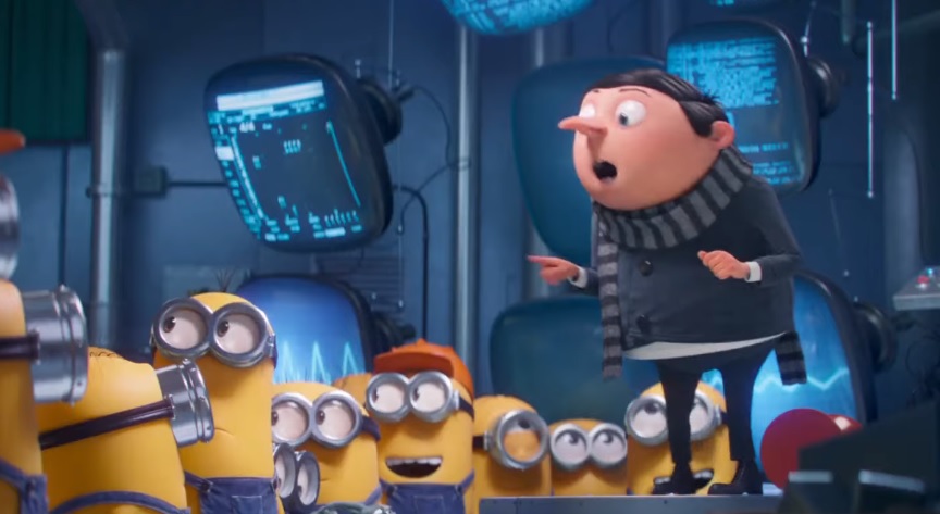 O Gru είναι κακός από μικρός στο πρώτο trailer των Minions