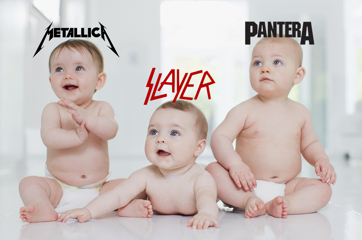 Μητέρα στη Νέα Ζηλανδία ονόμασε τα παιδιά της Metallica, Slayer και Pantera