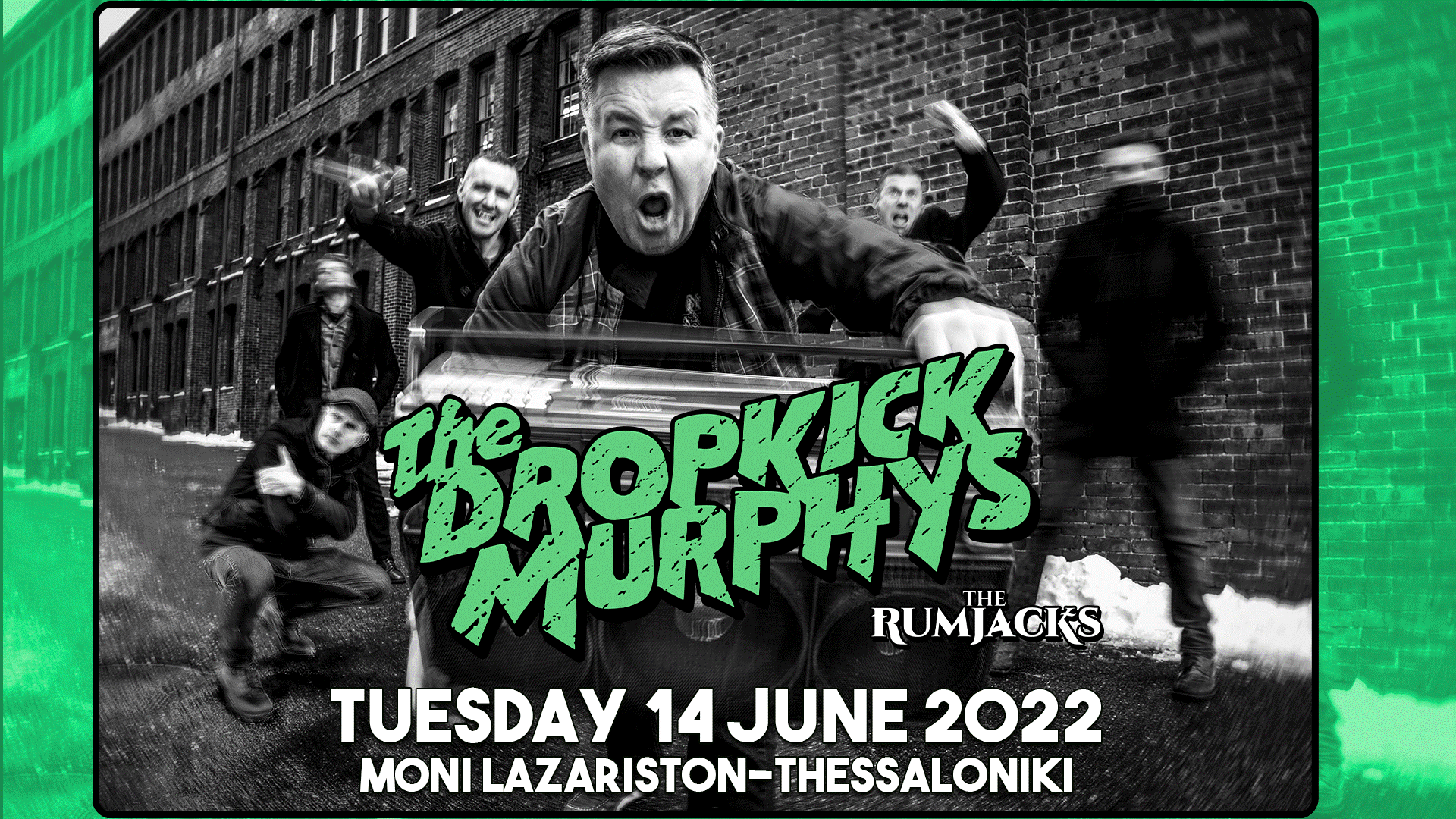 Και στη Θεσσαλονίκη οι Dropkick Murphys!