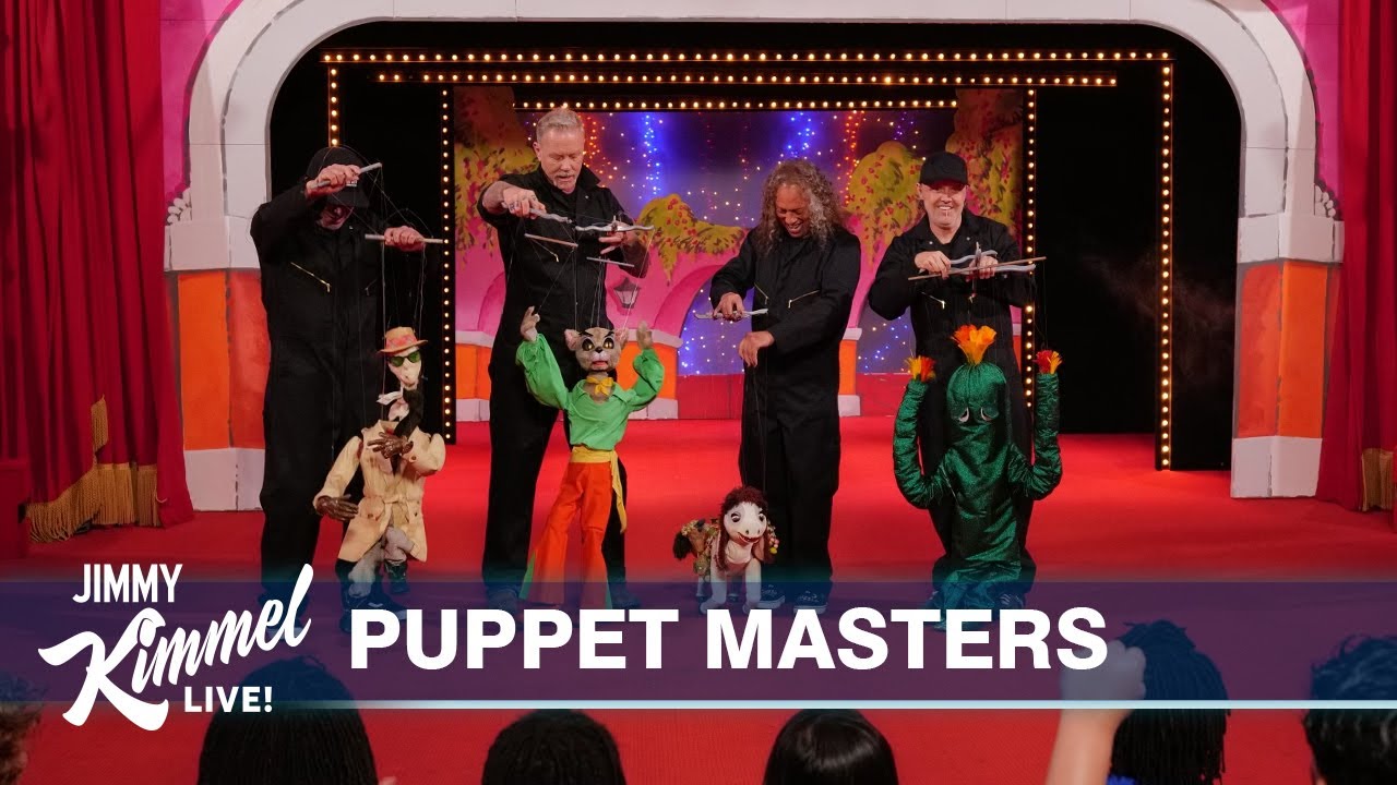 Οι Metallica έγιναν puppet... masters μπροστά σε παιδάκια!