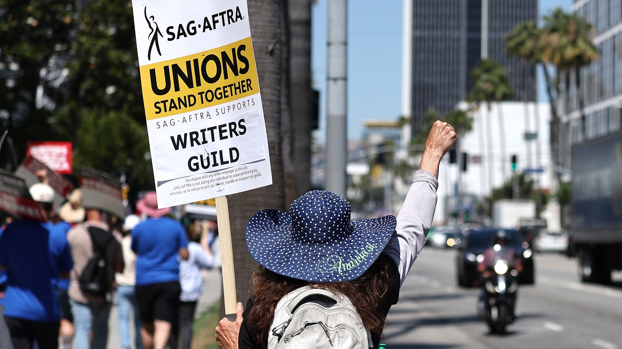 hollywood strike απεργία