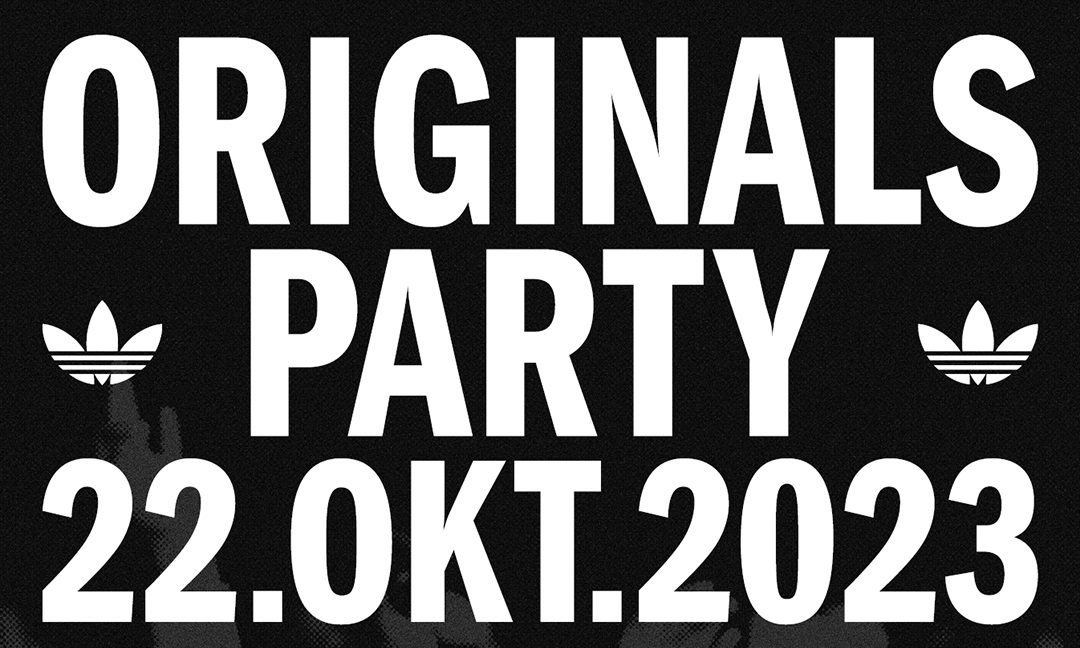 Το μεγαλύτερο party των adidas originals έρχεται την Κυριακή 22 Οκτωβρίου