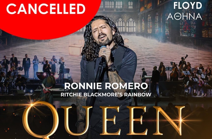 Ακυρώθηκε το Queen Classics Show με τον Ronnie Romero